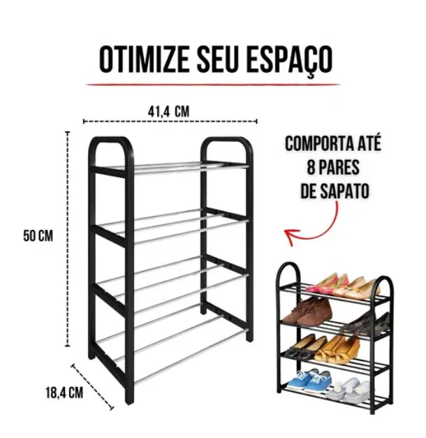 Sapateira Organizador – Praticidade e Estilo para Organizar Seus Sapatos! 👟✨