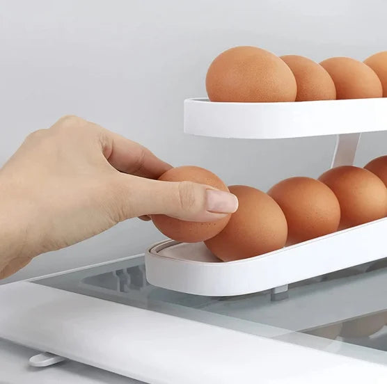 Organizador de Ovos – Praticidade e Organização na Sua Geladeira! 🥚✨