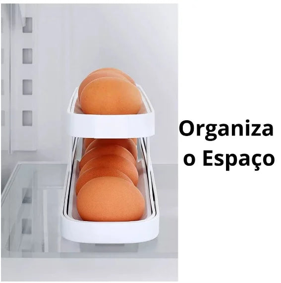 Organizador de Ovos – Praticidade e Organização na Sua Geladeira! 🥚✨