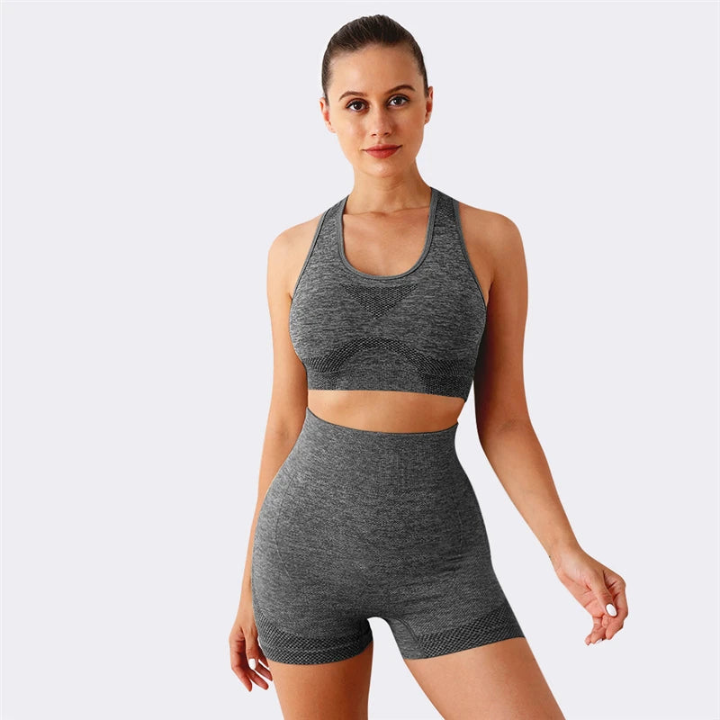 Conjunto Fitness Feminino 2 Peças – Conforto, Estilo e Performance para Seus Treinos! 🧘‍♀️✨