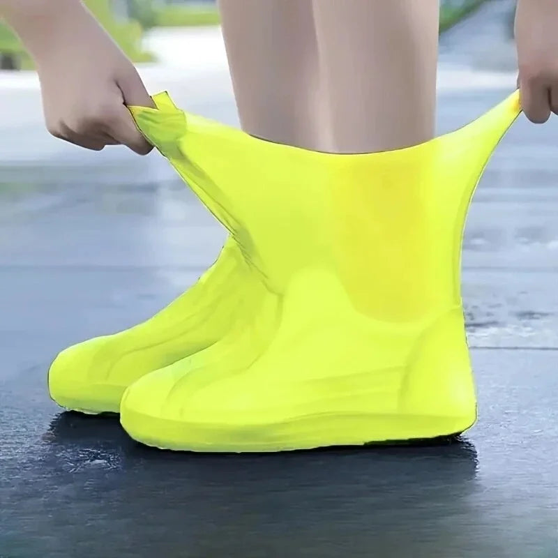 Capa Protetora de Silicone para Sapatos – Impermeável e Durável para Qualquer Clima! 🌧️👟