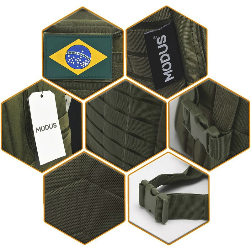 Mochila Tática Militar Impermeável 50L – A Aventura Começa com a Mochila Certa! 🎒🌍