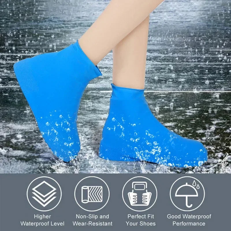 Capa Protetora de Silicone para Sapatos – Impermeável e Durável para Qualquer Clima! 🌧️👟