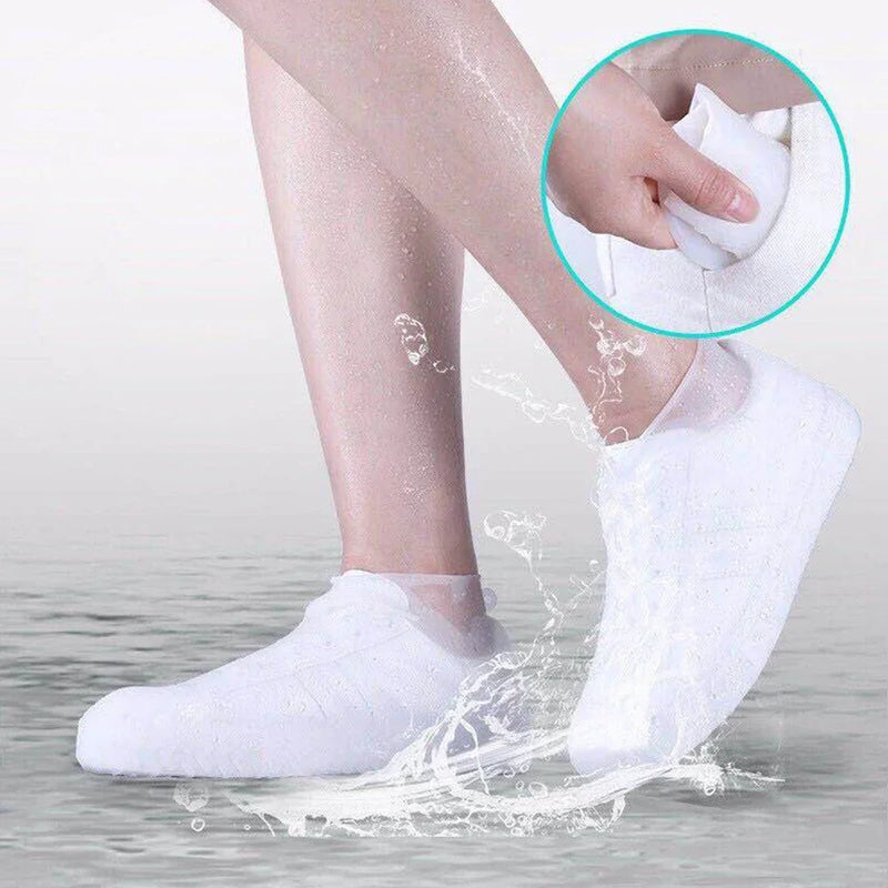 Capa Protetora de Silicone para Sapatos – Impermeável e Durável para Qualquer Clima! 🌧️👟