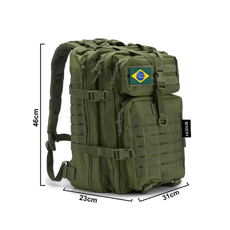 Mochila Tática Militar Impermeável 50L – A Aventura Começa com a Mochila Certa! 🎒🌍