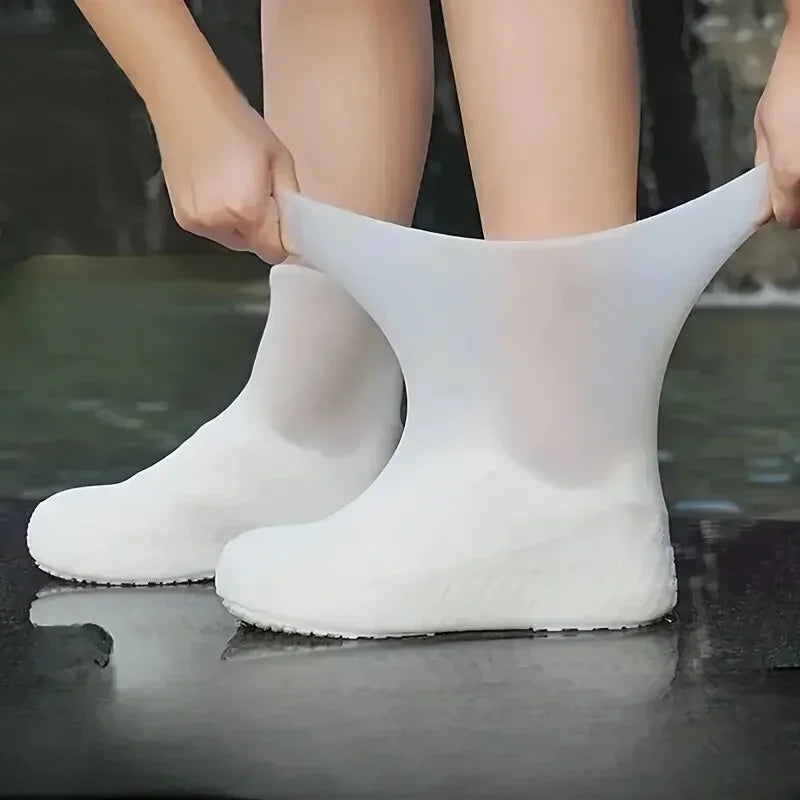 Capa Protetora de Silicone para Sapatos – Impermeável e Durável para Qualquer Clima! 🌧️👟