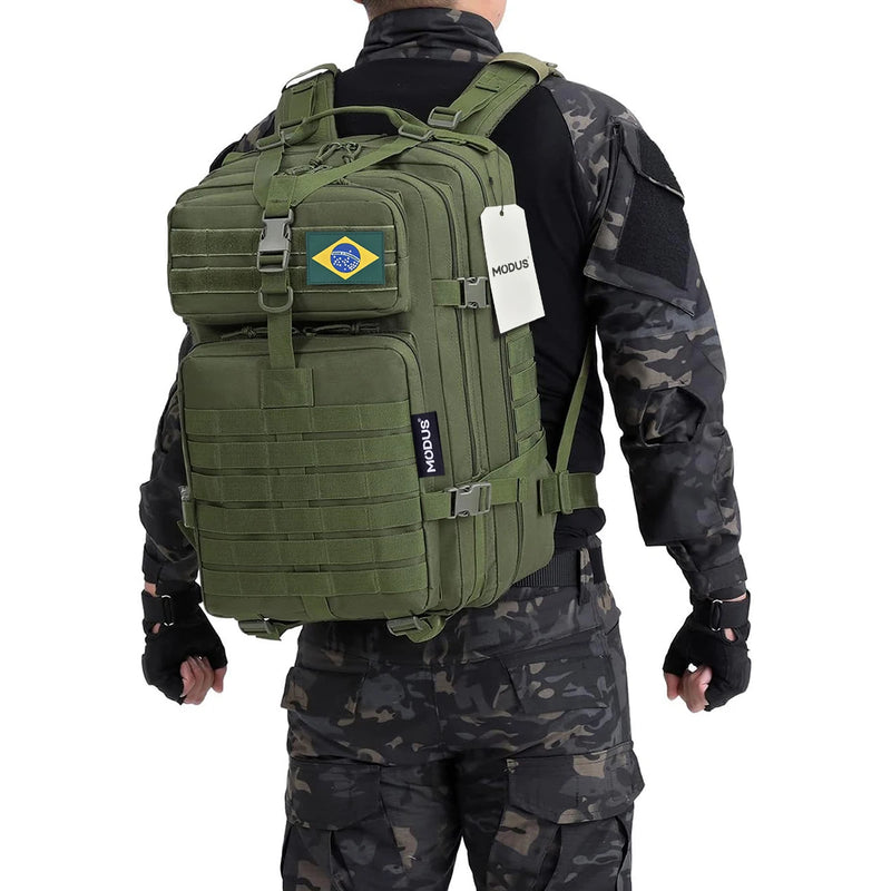 Mochila Tática Militar Impermeável 50L – A Aventura Começa com a Mochila Certa! 🎒🌍