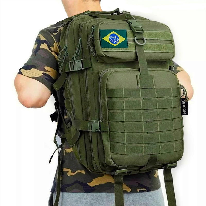 Mochila Tática Militar Impermeável 50L – A Aventura Começa com a Mochila Certa! 🎒🌍